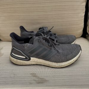 used size 10.5 adidas ultraboost 20 wolf grey