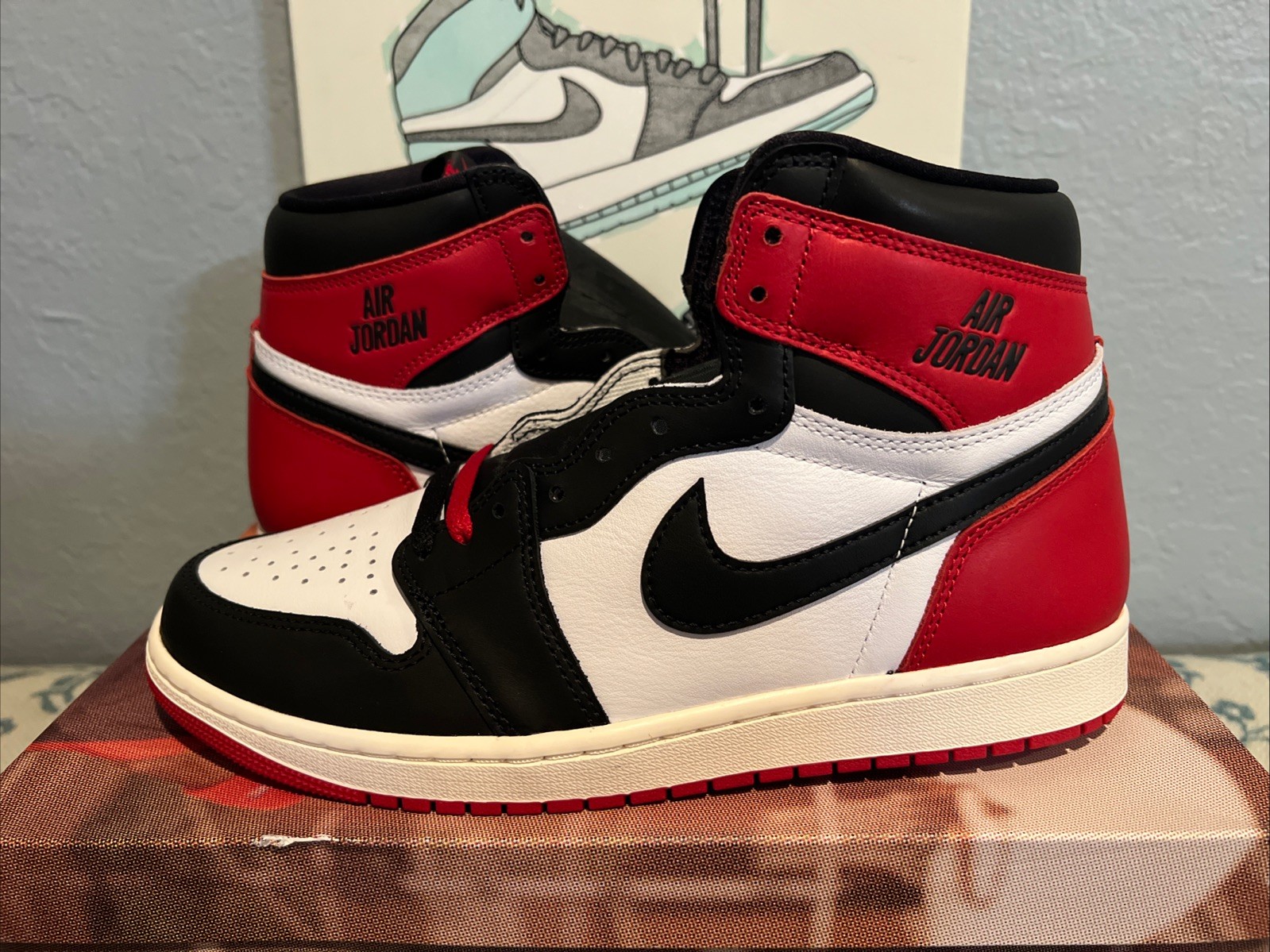 mens size 10 nike air jordan 1 retro high og black toe reimagined dz5485 106 new mens size 10 nike air jordan 1 retro high og black toe reimagined dz5485 106 new