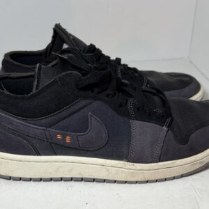 nike x air jordan 1 men 11 low se craft inside out black gra sneaker dn1635 001