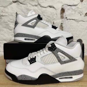 air jordan 4 retro og white cement (2025) men's size 13 new sneakers fv5029 100