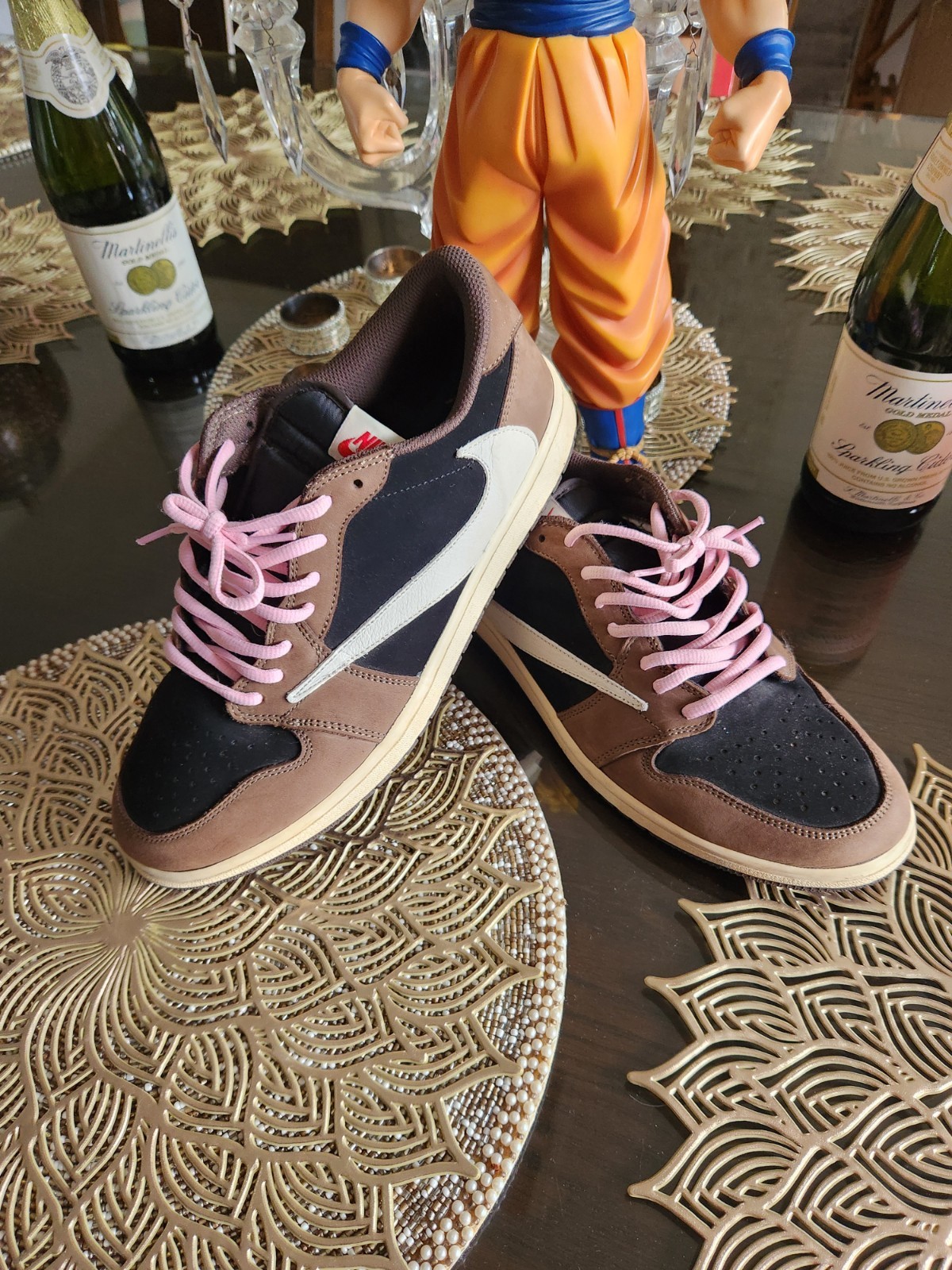 nike air jordan 1 low og travis scott brown black pink cq4277 001 sneakers men nike air jordan 1 low og travis scott brown black pink cq4277 001 sneakers men