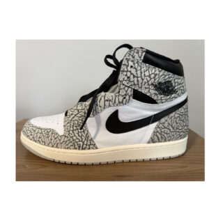 nike air jordan retro 1 high og white cement size 12.5 men's dz5485 052 new