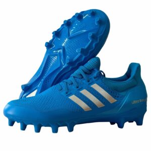 size 12.5 adidas ultraboost football cleats 'solar blue' jp7412 (brand new)