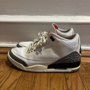jordan 3 white cement reimagined pre owned size 11
