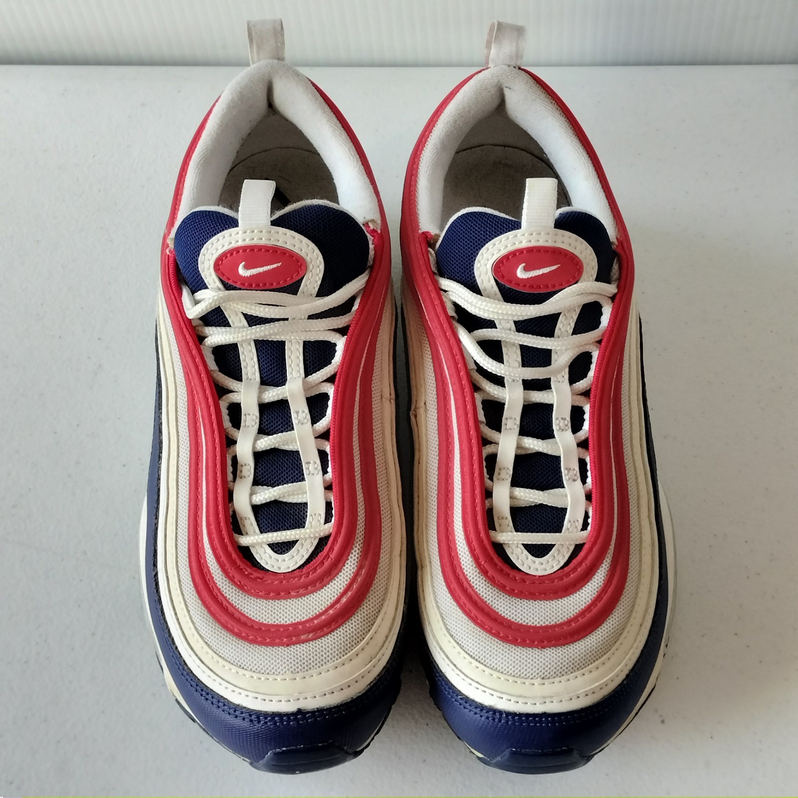 nike air max 97 usa mens 7.5 white university red blue cw 5584 100 nike air max 97 usa mens 7.5 white university red blue cw 5584 100