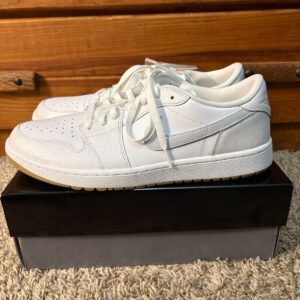 size 13 air jordan 1 golf low white gum