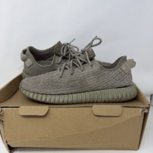 size 10 adidas yeezy boost 350 v1 moonrock grey aq2660