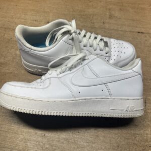 nike air force 1 men's white low top triple white sneakers cw2288 111 sz 12