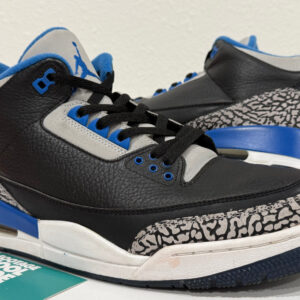 nike air jordan iii 3 retro og black sport blue cement grey white 136064 007 12