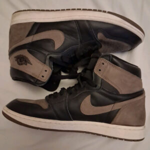 nike air jordan 1 men’s high top lace up sneaker palomino colorblock