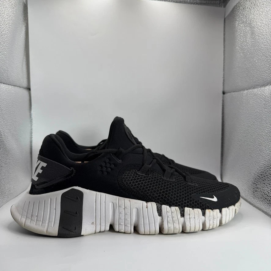 nike free metcon 4 shoes mens black white running training ct3886 010 size 10.5 nike free metcon 4 shoes mens black white running training ct3886 010 size 10.5