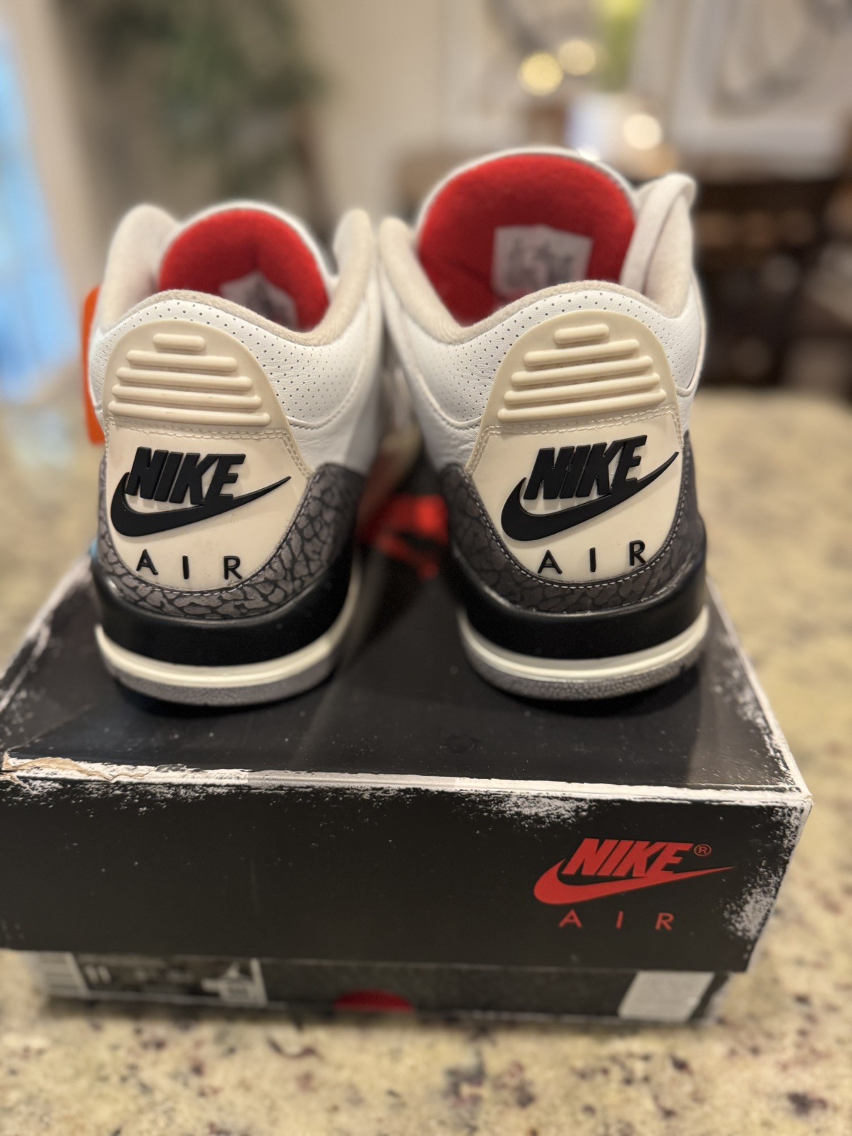nike air jordan 3 retro 'white cement reimagined' dn3707 100 men's size 11 nike air jordan 3 retro 'white cement reimagined' dn3707 100 men's size 11