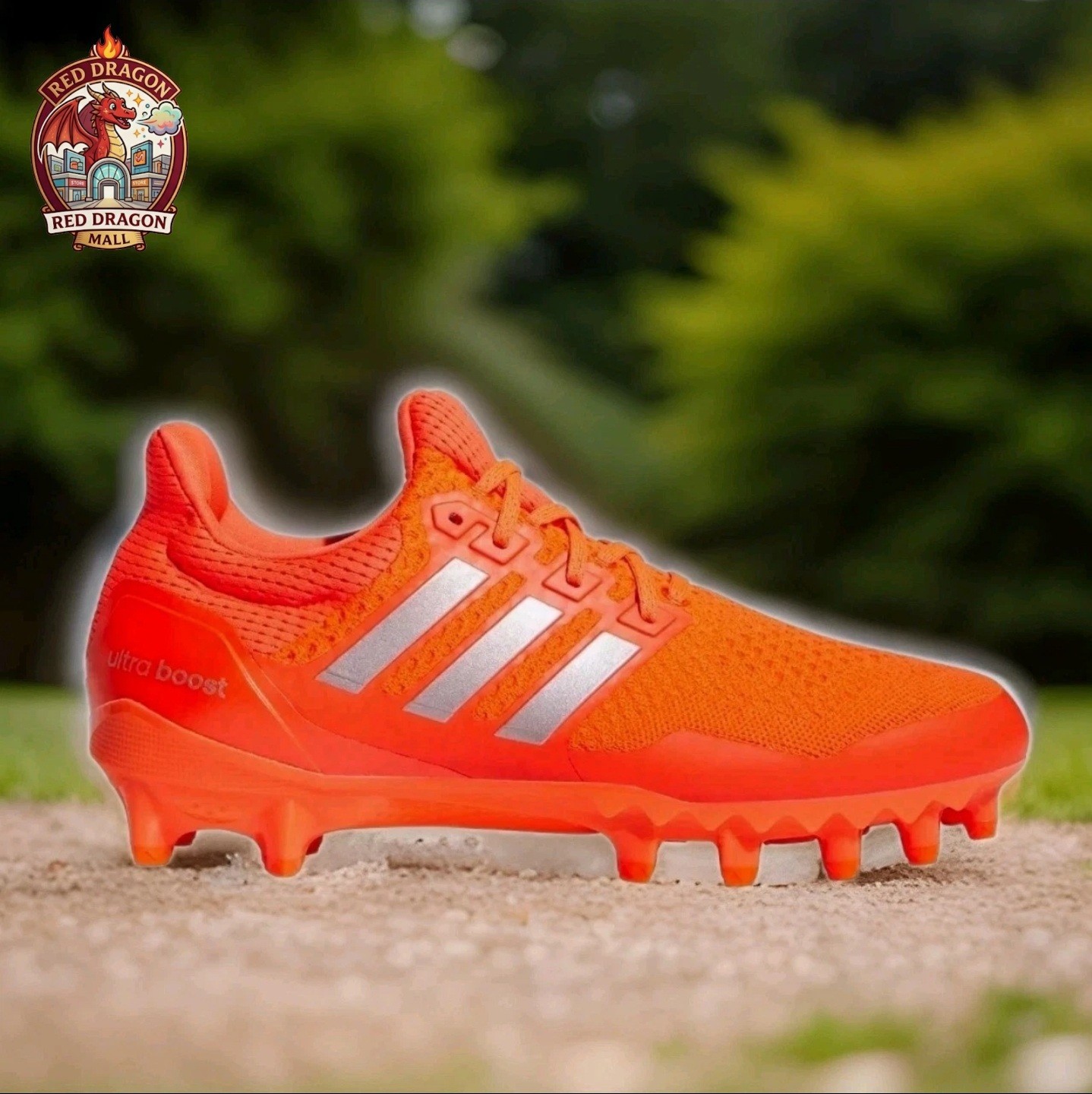 adidas ultraboost football cleats solar red orange jp7411 men's size 11.5 adidas ultraboost football cleats solar red orange jp7411 men's size 11.5