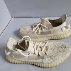 adidas yeezy boost 350 v2 cloud white sneakers by kanye west men's size 12 j68k