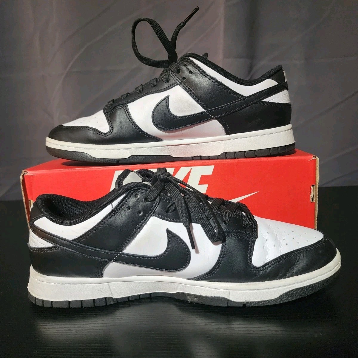 nike dunk low black white panda men's size 11 dd1391 100 nike dunk low black white panda men's size 11 dd1391 100