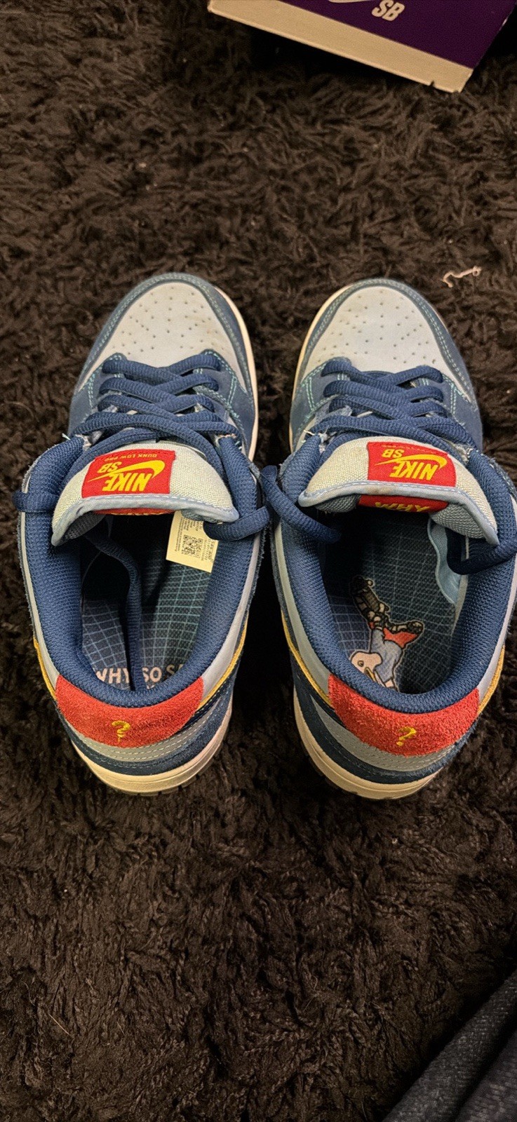 nike dunks why so sad size 9 nike dunks why so sad size 9