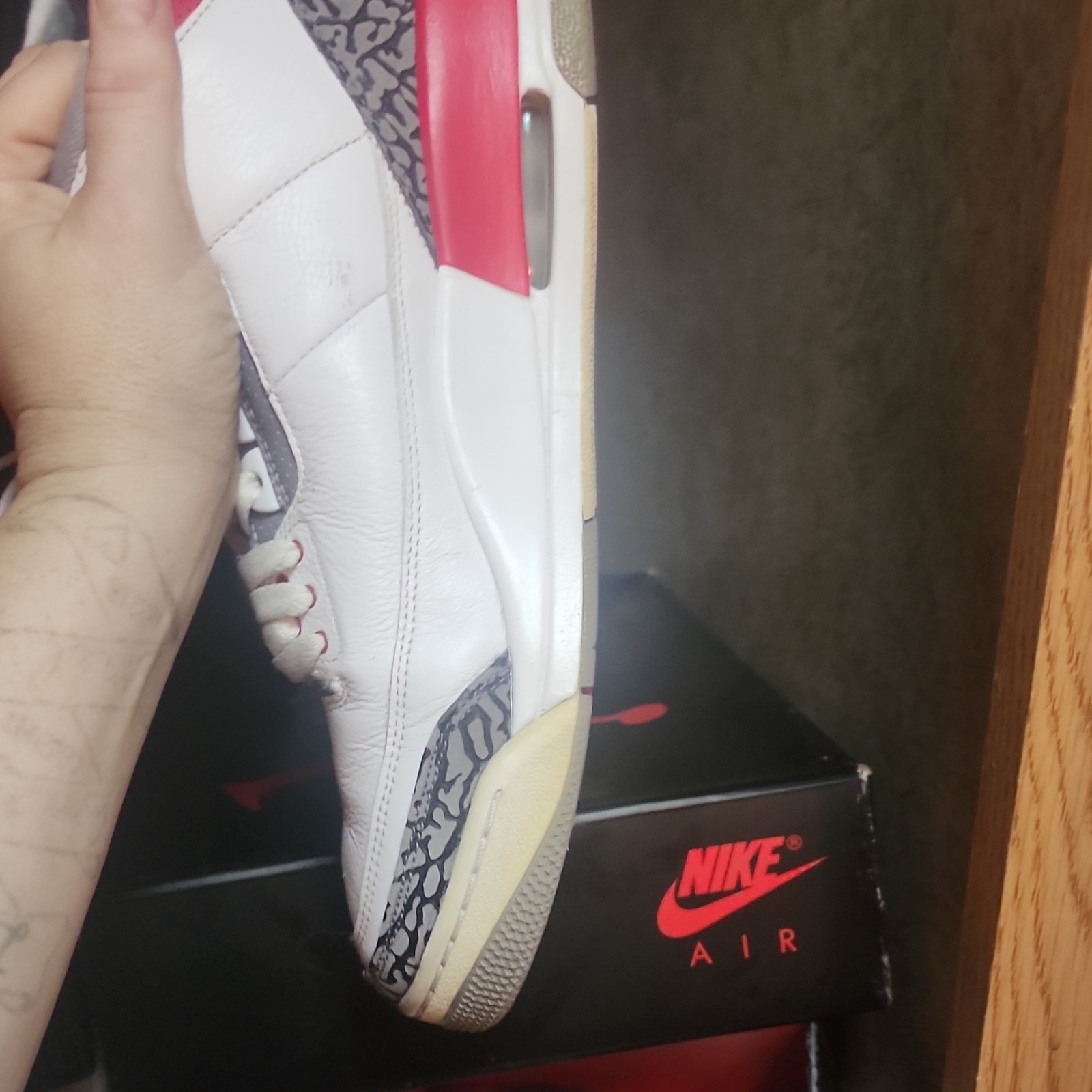 jordan air jordan 3 retro fire red white/red/cement grey/black dn3707 160 jordan air jordan 3 retro fire red white/red/cement grey/black dn3707 160