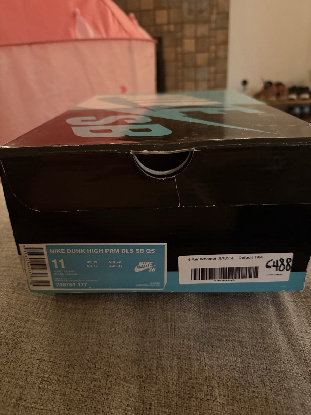 size 11 nike dunk premium sb qs high de la soul size 11 nike dunk premium sb qs high de la soul