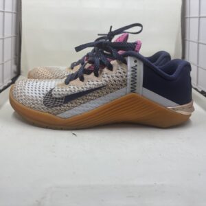 nike metcon 6 womens white navy pink training shoes