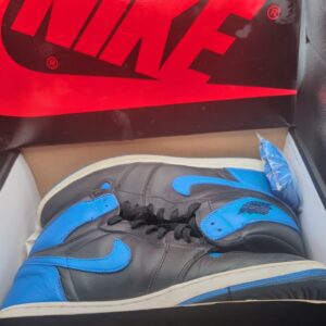 air jordan 1 retro high og royal black blue 555088 007 mens size 13 with box