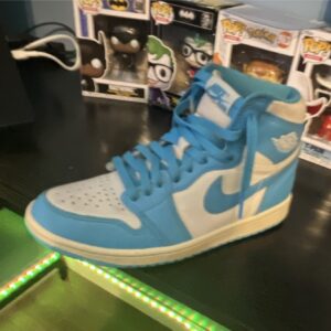 nike air jordan 1 retro high og unc blue white dz5485 402 leather high top 2024