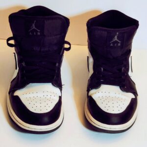 men's size 9.5 jordan 1 retro og high black and grey