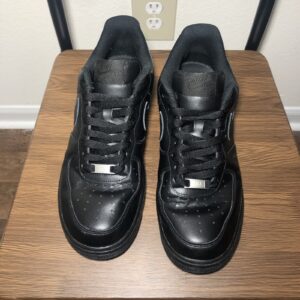 nike air force 1 low '07 black men size 9.5 cw2288 001 sneakers shoes