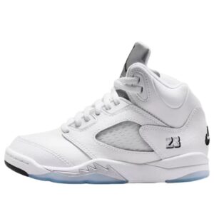 jordan 5 retro white metallic (2026) (ps) hq7979 103 & td hq7981 103 new