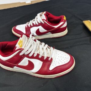nike dunk low retro dd1391 602 gym red white mens size 11 usc colors