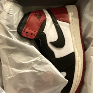 jordan air jordan 1 retro high og black toe reimagined sneaker dz5485 106 white…
