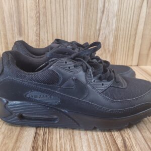 nike air max 90 triple black mens running shoes sneakers cn8490 003 size 10