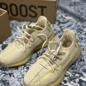 new adidas yeezy boost 350 v2 flax fx9028 unisex size 5,5 us