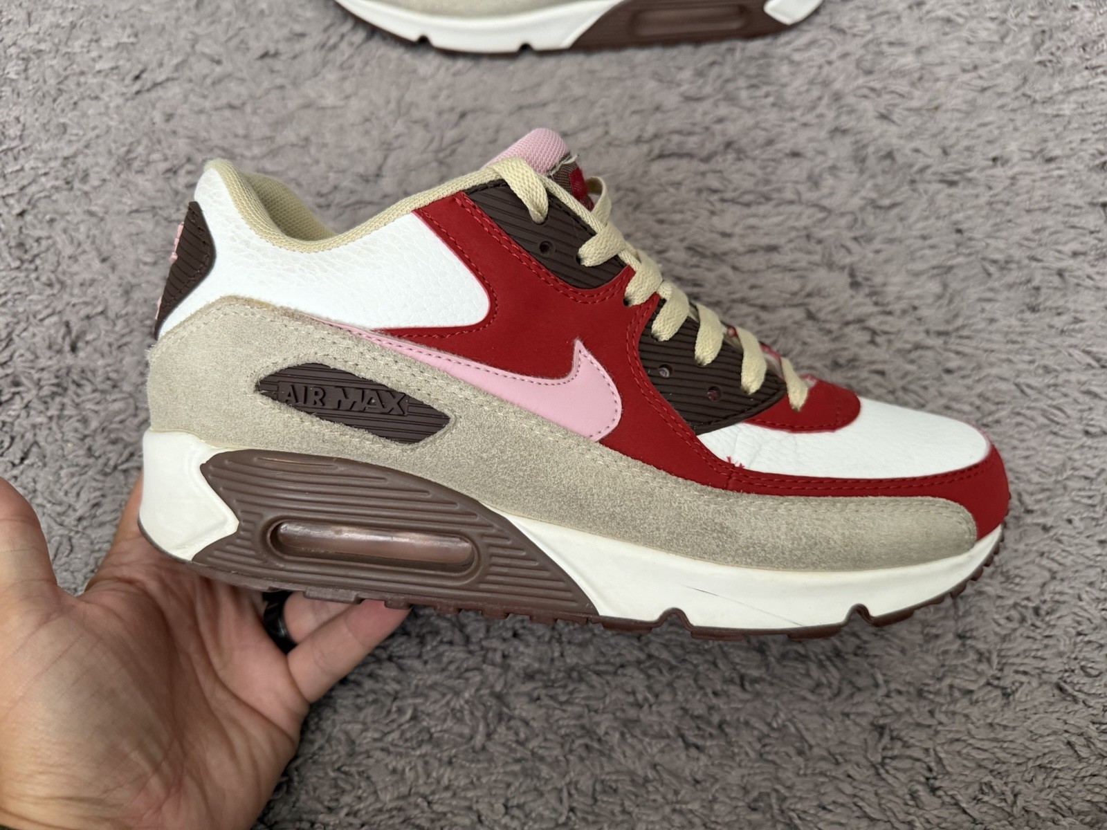 nike dqm x air max 90 2021 bacon men’s size 9.5 running shoes cu1816 100 nike dqm x air max 90 2021 bacon men’s size 9.5 running shoes cu1816 100