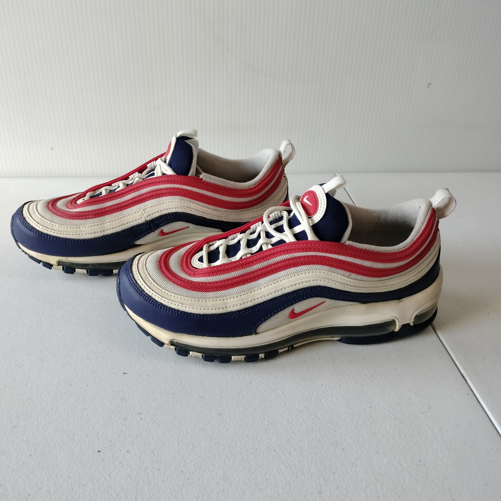 nike air max 97 usa mens 7.5 white university red blue cw 5584 100 nike air max 97 usa mens 7.5 white university red blue cw 5584 100