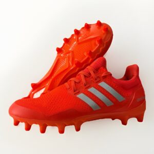 size 11.5 adidas ultraboost football cleats 'solar red' jp7411 (brand new)