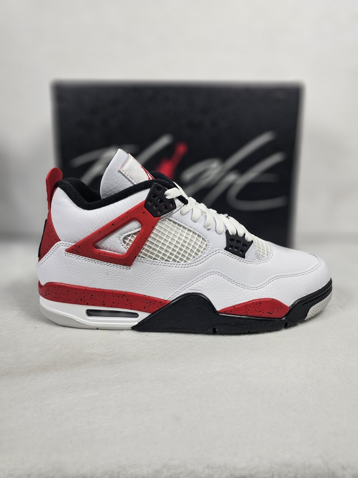 mens size 11 nike air jordan 4 retro red cement (dh6927 161) new! mens size 11 nike air jordan 4 retro red cement (dh6927 161) new!