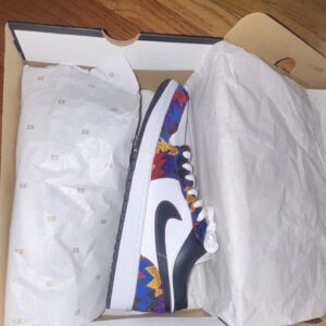 jordan air jordan 1 low se nothing but net cz8659 100 men's multicolor sneakers