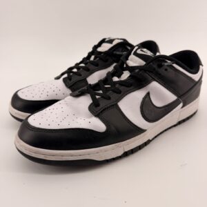 nike dunk low retro men size 12.5 white black panda dd1391 100 leather sneakers