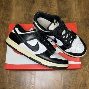 used nike dunk low black/white panda mens dd1391100 size 10 replacement box