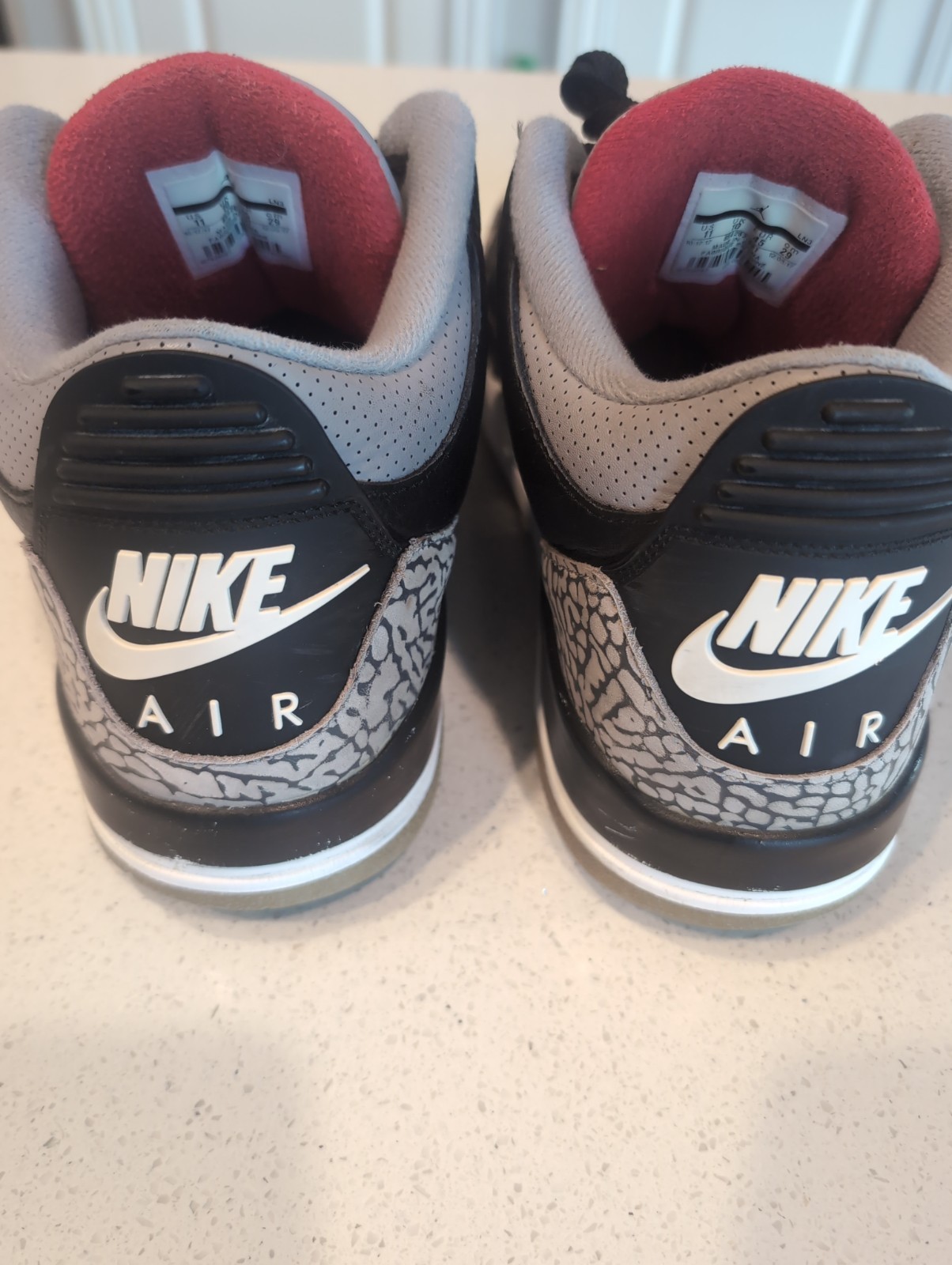 nike air jordan 3 retro og mid black cement 854262 001 size 11 2017 release nike air jordan 3 retro og mid black cement 854262 001 size 11 2017 release
