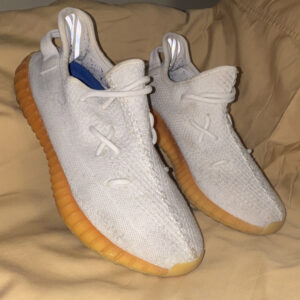 adidas yeezy boost 350 v2 low prime cream white/triple white size 11