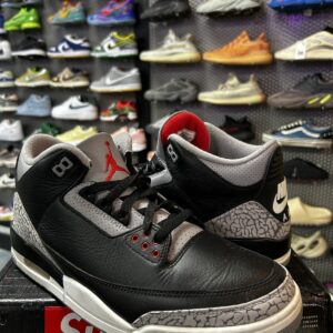 size 11m/12.5w jordan 3 retro og black cement (2024) dn3707 010 pre owned