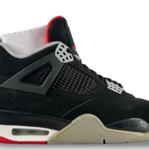 size 8.5m/10w jordan 4 retro bred (2019) 308497 060 pre owned