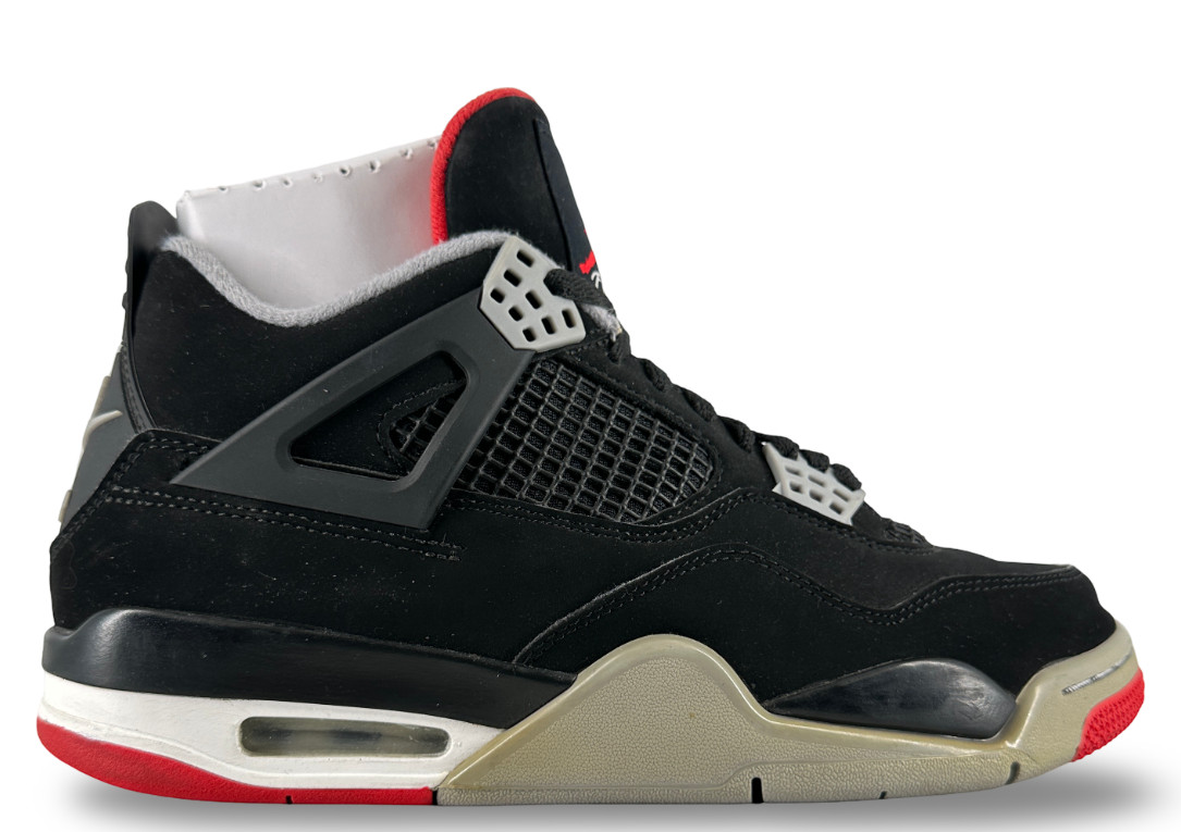 size 8.5m/10w jordan 4 retro bred (2019) 308497 060 pre owned size 8.5m/10w jordan 4 retro bred (2019) 308497 060 pre owned