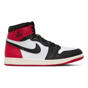 size 10 air jordan 1 retro og high black toe reimagined