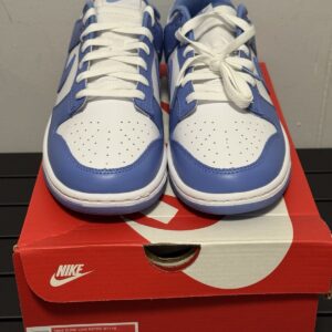 nike dunk low retro bttys polar blue/white, size 11