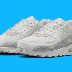 nike air max 90 premium off white grey fog shoes im5759 100 mens size brand new