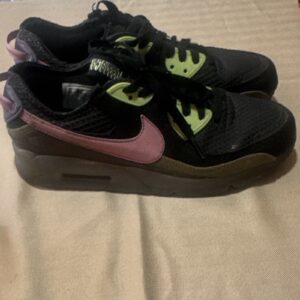 nike men’s air max terrascape 90 black pink swoosh sneakers dm0033 003