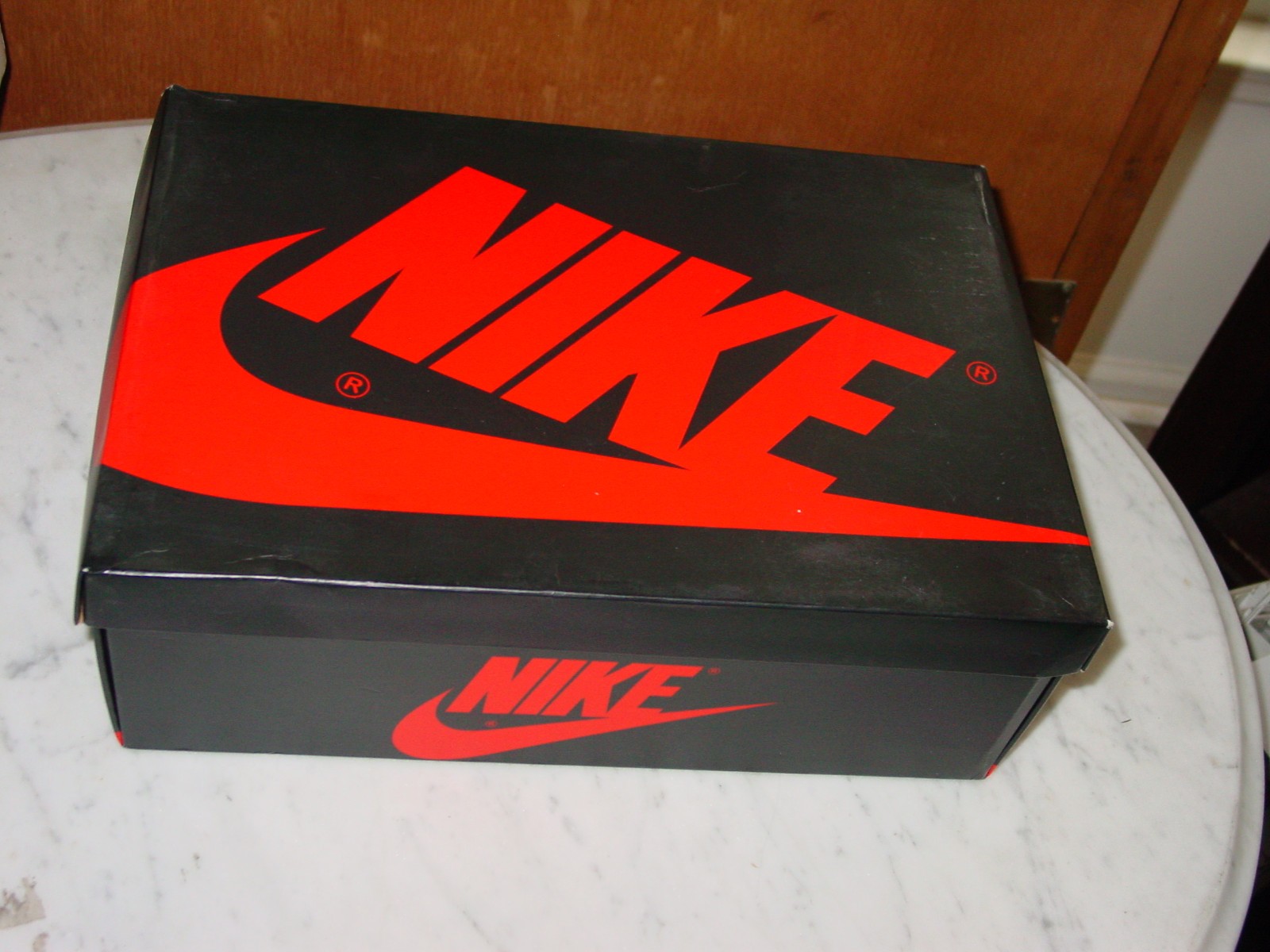 nike air jordan retro 1 high og white "light smoke grey" box only! size 12 nike air jordan retro 1 high og white "light smoke grey" box only! size 12