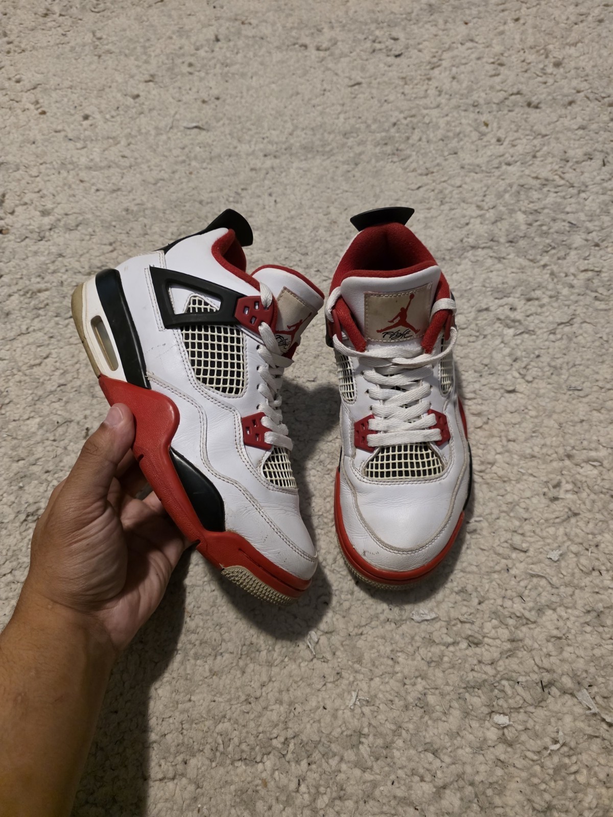 size 6 jordan 4 retro fire red size 6 jordan 4 retro fire red